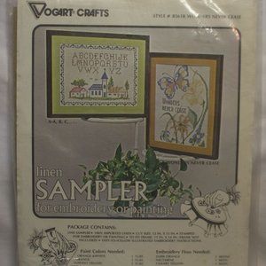 Vogart Crafts Linen Sampler Wonders Never Cease